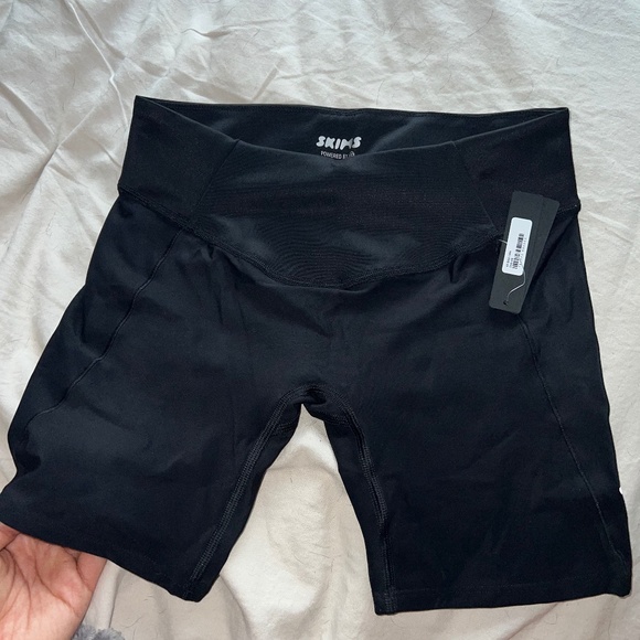 Skims high waisted bike shorts